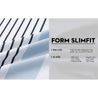 [T7_ĐỒNG GIÁ 329K] Áo Polo Nam Kẻ Phối 9APCH550TRK Biluxury Form Slimfit Tôn Dáng Phong Cách Trẻ Trung