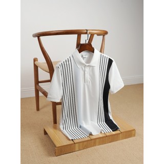 [T7_ĐỒNG GIÁ 329K] Áo Polo Nam Kẻ Phối 9APCH550TRK Biluxury Form Slimfit Tôn Dáng Phong Cách Trẻ Trung