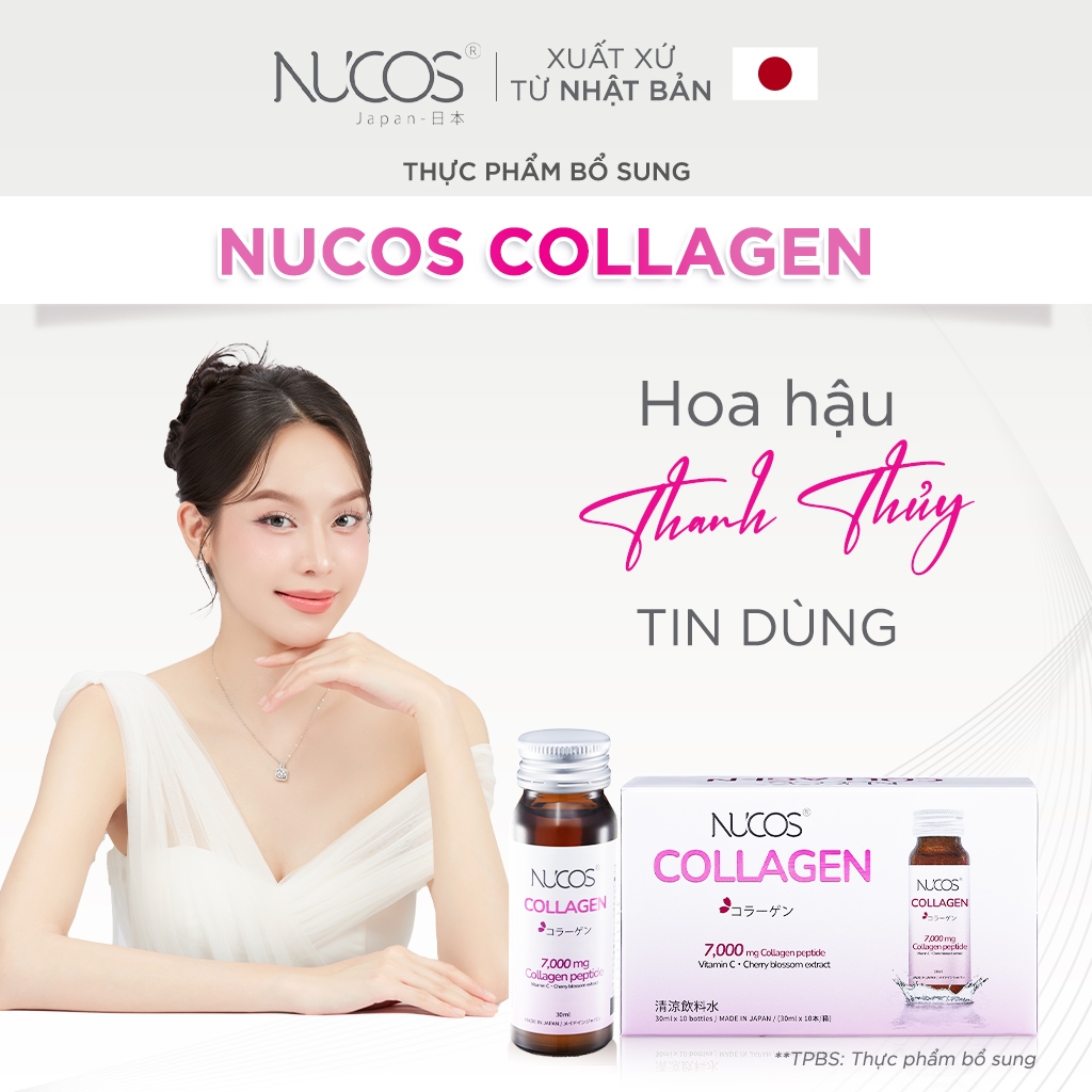 Ảnh TPBS Nước Uống Collagen Nucos 7000 [2Hộp x 10c x 30ml] 2