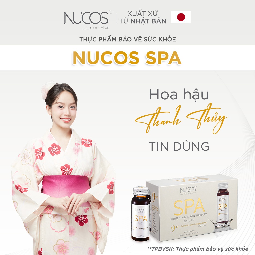 Ảnh TPBVSK Nước Uống Collagen Nucos Spa 10000 Hỗ Trợ Da Căng Mịn Chống Lão Hóa 1chai x 50 ml 2
