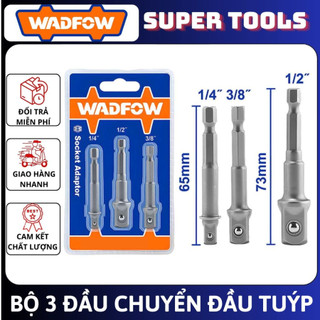 ĐỒ NGHỀ WADFOW Bộ 3 đầu chuyển đầu tuýp WSV4K01