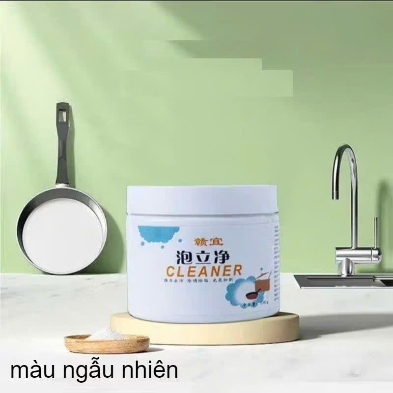 Lọ Kem Tẩy Xoong Nồi An Toàn Tuyệt Đối,Bột Tẩy Vệ Sinh Nhà Bếp Đa Năng - KEM TẨY LÀM SẠCH XOONG NỒI INOX TIỆN LỢI