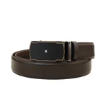Thắt lưng nam da bò Nappa nhập khẩu MNT4-24, khoá đen nhám sang trọng, Anh Thơ Leather — ảnh 2