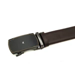 Thắt lưng nam da bò Nappa nhập khẩu MNT4-24, khoá đen nhám sang trọng, Anh Thơ Leather — ảnh 5