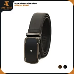 Thắt lưng nam da bò Nappa nhập khẩu MNT4-24, khoá đen nhám sang trọng, Anh Thơ Leather — ảnh 1