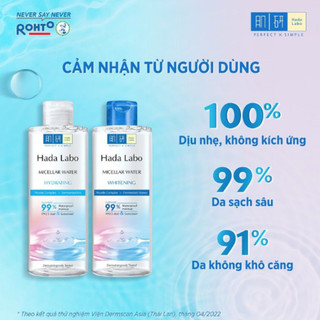 Nước Tẩy Trang Sạch Sâu Dưỡng Ẩm Micellar Water Hydrating/ Whitening/ Acne Care (240ml/chai)