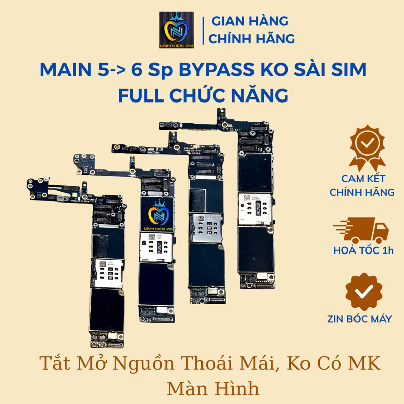 Main QT Dành Cho 5 se 6 6 s 6 p 6 sp BYPASS KO SÀI SIM Full Chức Năng ...