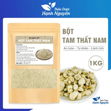 Bột tam thất nam nguyên chất 1kg, giúp ổn định huyết áp, tốt cho tim mạch, giảm đau nhức xương khớp