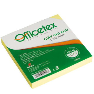 Giấy ghi chú Officetex 3 x 3 nhiều màu