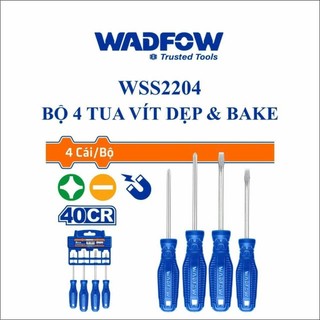 ĐỒ NGHỀ WADFOW Bộ 4 tua vít dẹp & bake WSS2204