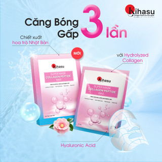 Miếng Mặt Nạ Collagen Kihasu 6in1 25g Cấp Ẩm, Dưỡng Da Sáng Đều Màu, Bổ sung Collagen, Cho Làn Da Mờ Nếp Nhăn