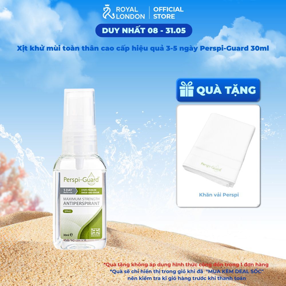 Ảnh Combo khử mùi ngăn mồ hôi cao cấp Perspi-Guard lăn khử mùi 30ml + xịt khử mùi 30ml 1
