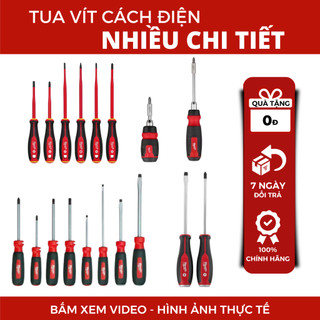 Kìm Cắt Cách Điện, Tua Vít Cách Điện 1000V Cao Cấp, An Toàn Sử Dụng. Hàng Chính Hãng Milwaukee