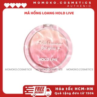 [ HÀNG MỚI VỀ] Phấn Má Hồng 3 Màu HOLD LIVE Light Shadow Gradient HL647 - HOLDLIVE
