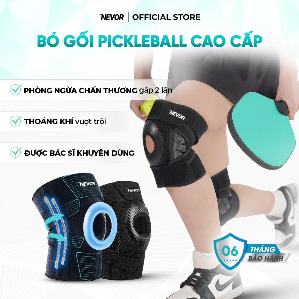 Bó Gối Thể Thao Nevor BDG14 Chơi Pickleball, Bảo Vệ Khớp Gối, Phòng ...