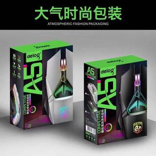 Chuột có dây Gaming 6D Deiog A5 DPI 1600, Led RGB đa màu siêu đẹp