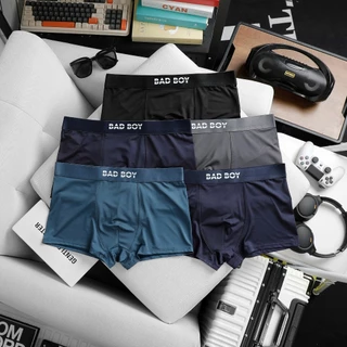 Quần Boxer Nam thun lạnh, Quần Lót Sịp Nam Bad Boy to & cao có thể giặt máy  mềm mại thấm hút mồ hôi T1
