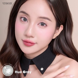 Kính áp tròng VIVIMOON lens cận màu xám cho mắt thở Huế Gray hạn 6 tháng