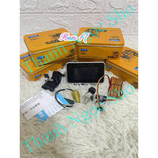 Đồng hồ báo nhiệt 4 chức năng hàng cao cấp. Điện 12v và 24v dùng chung (giá 1 chiếc)