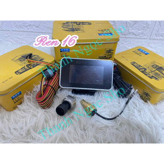 Đồng hồ báo nhiệt 4 chức năng hàng cao cấp. Điện 12v và 24v dùng chung (giá 1 chiếc)