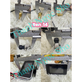 Đồng hồ báo nhiệt 4 chức năng hàng cao cấp. Điện 12v và 24v dùng chung (giá 1 chiếc)