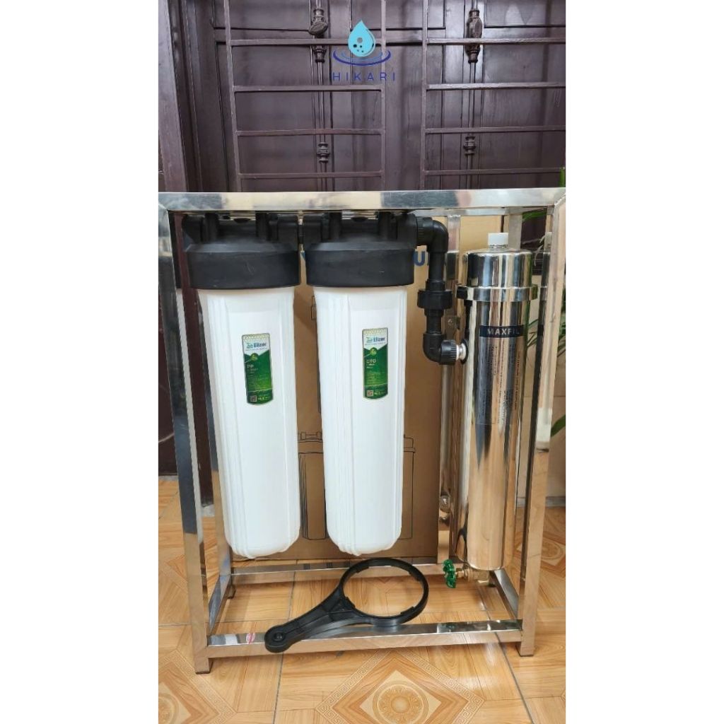 Bộ lọc tổng UF công suất lớn 3000l/h lọc nước đầu nguồn, lọc nước sinh hoạt gia đình hàng chính hãng