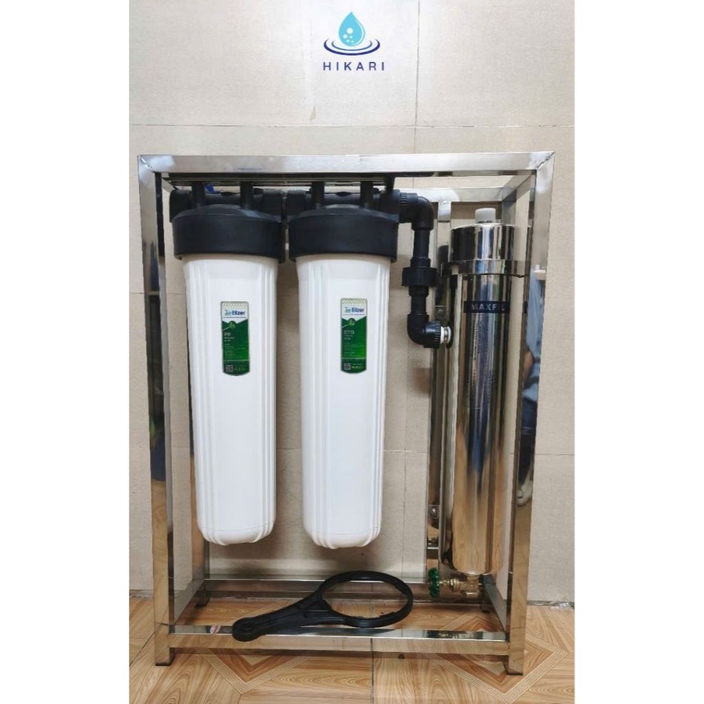 Bộ lọc tổng UF công suất lớn 3000l/h lọc nước đầu nguồn, lọc nước sinh hoạt gia đình hàng chính hãng