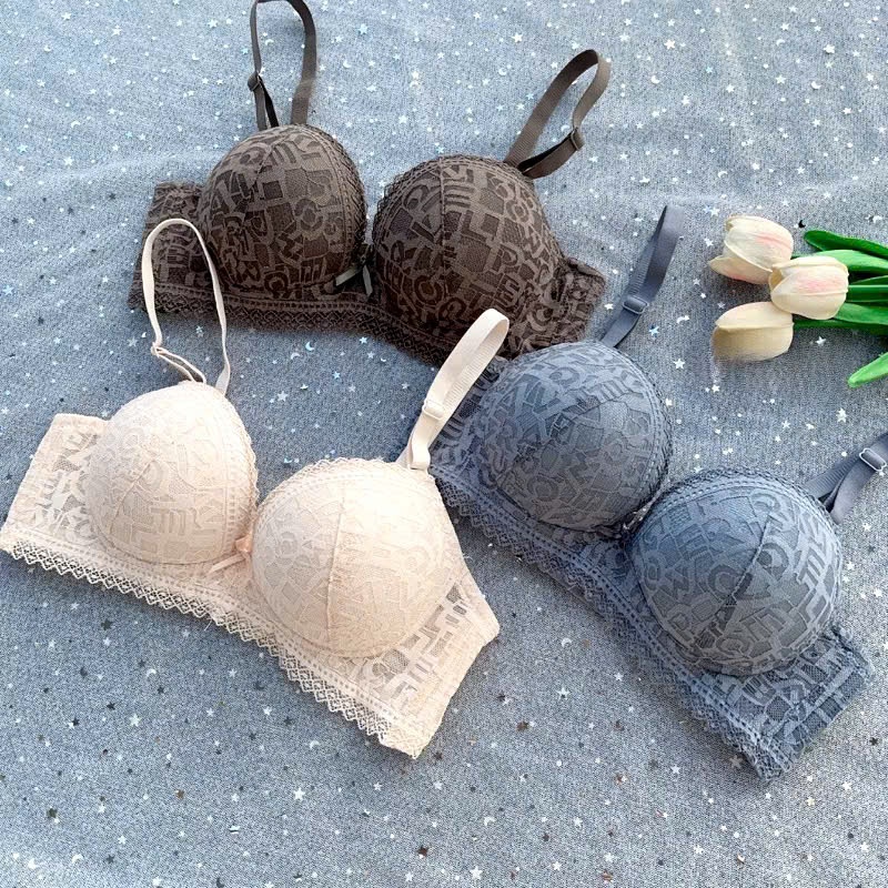 Áo lót nâng ngực, áo lót đệm dày 5.5cm không gọng 912 ( Loại 1 tem Ellen- ngực lớn tăng size)