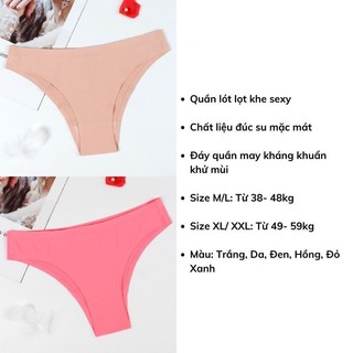 Combo 3 Quần nữ đúc su không đường may thiết kế với phong cách mới mềm thoáng King Shop L-957