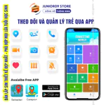 [ ĐỊNH VỊ GPS ] Đồng hồ thông minh Định vị trẻ em JUNIOR09 WATCH LUXURY | Lắp sim Nghe gọi độc lập | Video Call cho bé — ảnh 5