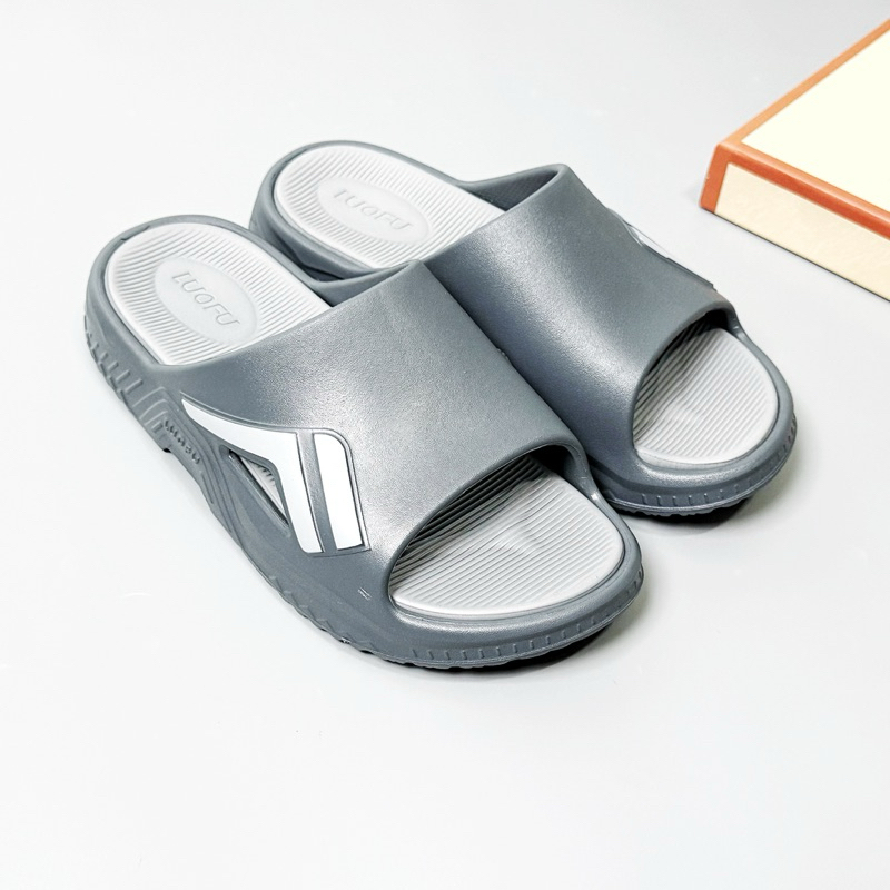 Dép Nam Luofu Đế Cao 4.5cm Siêu Nhẹ Không Ngấm Nước, Dép Lê Nam Êm Chân Chống Trơn Có Size Ngoại Cỡ