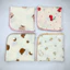 Set 5-10 Khăn Sữa Chạy Bo Viền 2 Lớp - 4 Lớp Chất Vải Xô MusLin Thấm Hút Mềm Mịn Cho Bé Trai , Bé Gái KerBaBy