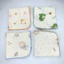Set 5-10 Khăn Sữa Chạy Bo Viền 2 Lớp - 4 Lớp Chất Vải Xô MusLin Thấm Hút Mềm Mịn Cho Bé Trai , Bé Gái KerBaBy