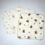 Set 5-10 Khăn Sữa Chạy Bo Viền 2 Lớp - 4 Lớp Chất Vải Xô MusLin Thấm Hút Mềm Mịn Cho Bé Trai , Bé Gái KerBaBy