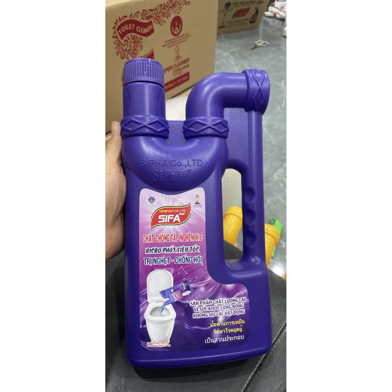 Chất thông tắc Bồn cầu Cống Hiệu Quả Sau 3 5 phút dung tích 1400gr/1600gr
