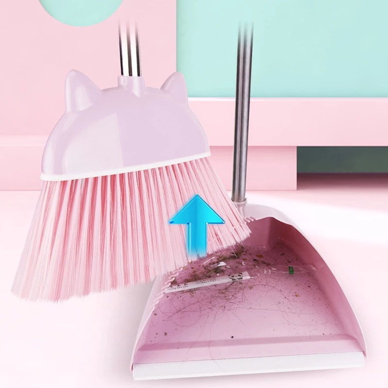 Combo 3 Món Bộ Chổi Hót Rác Cây Lau Nhà Mini Cho Bé Thực Hành Cuộc Sống