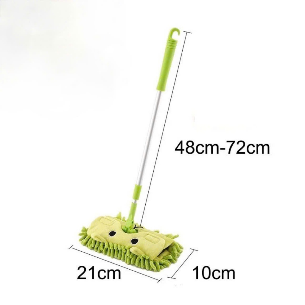 Combo 3 Món Bộ Chổi Hót Rác Cây Lau Nhà Mini Cho Bé Thực Hành Cuộc Sống