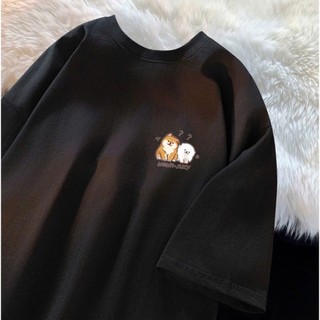 Áo thun phông 3158 nữ nam chất liệu cotton khô form rộng KONOVA in hình gấu NASA