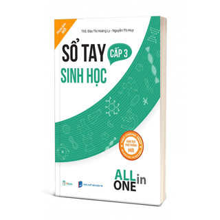 Sách - Sổ tay Sinh học cấp 3- All in one (cập nhật chương trình SGK mới)