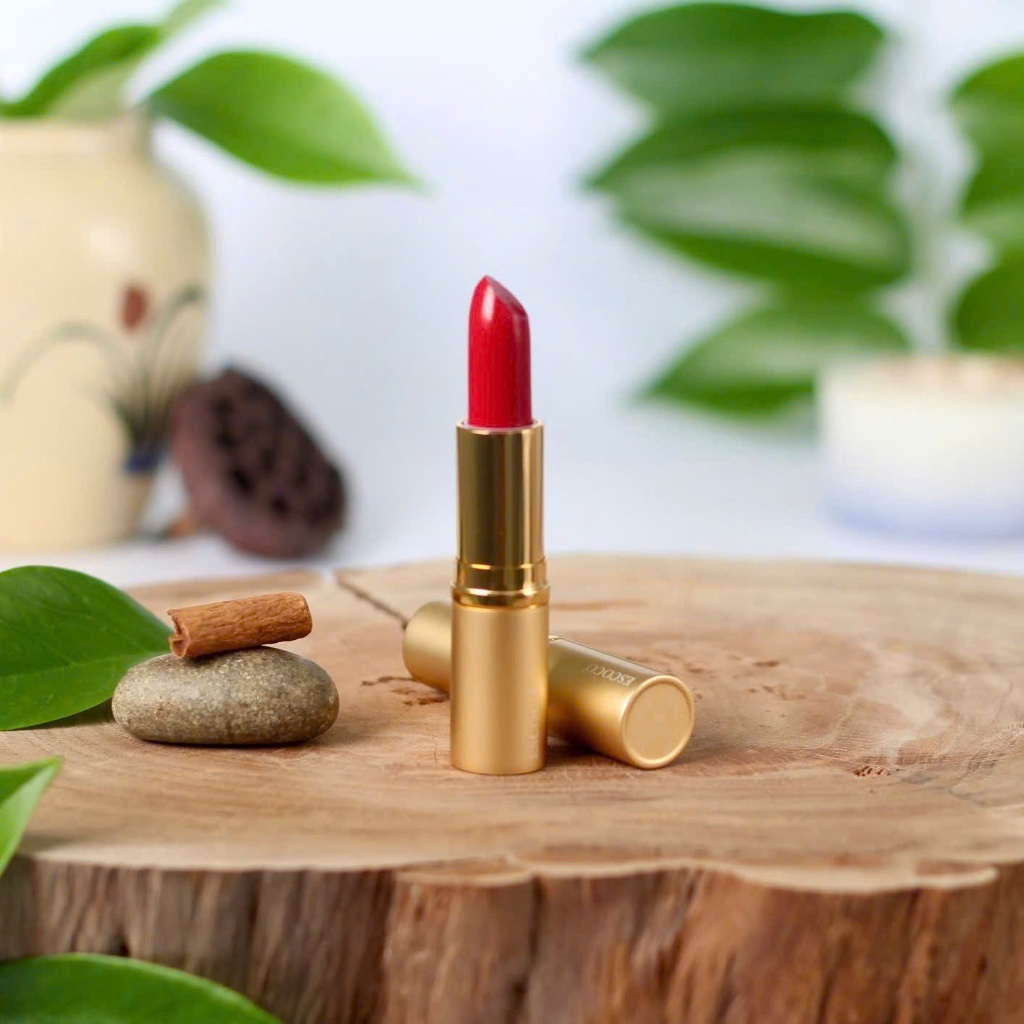 Son môi dừa thiên nhiên Escoco 14 màu tươi tắn - Không Chì theo tiêu chuẩn mỹ phẩm của Bộ Y tế
