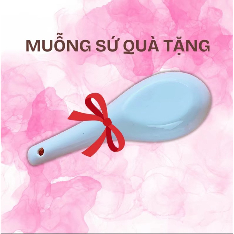 Muỗng Sứ Tráng Men Dùng Cho Bút Màu Ma Thuật
