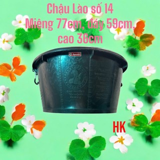 [SIÊU BỀN 10 NĂM] Chậu Lào Đủ Size – Ngâm Mông, Tắm Bé, Giặt Đồ – Nhựa Nguyên Sin