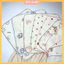 Set 5-10 Khăn Sữa Chạy Bo Viền Chất Vải Xô Muslin 2 Lớp Thấm Hút Cực Tốt Mềm Mịn An Toàn Cho Da Em Bé KerBaby