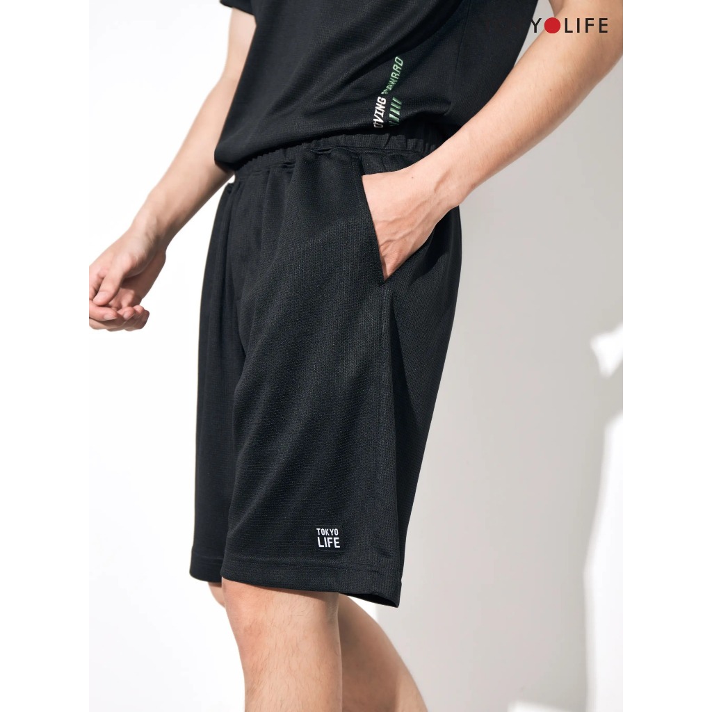 Quần shorts NAM cạp chun luồn dây, dáng suông TOKYOLIFE 40000356