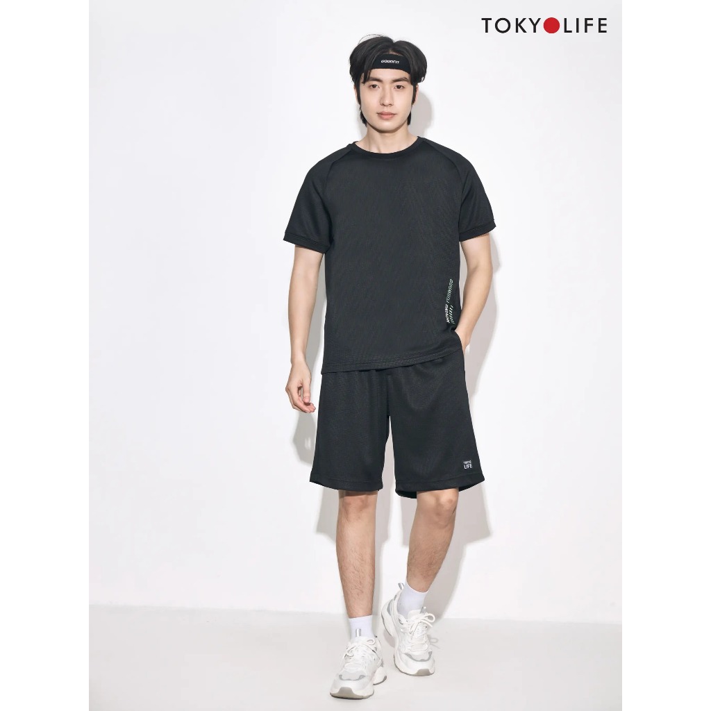 Quần shorts NAM cạp chun luồn dây, dáng suông TOKYOLIFE 40000356