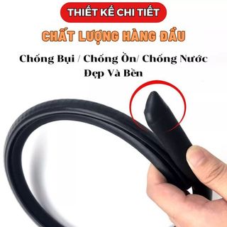 Bộ 2 Sợi Gioăng Cột B Lõi Thép Nẹp Mép Cửa Ô Tô – Tăng Độ Kín Chống Ồn, Chống Rung Lắc, Chống Va Đập Cửa Hiệu Quả