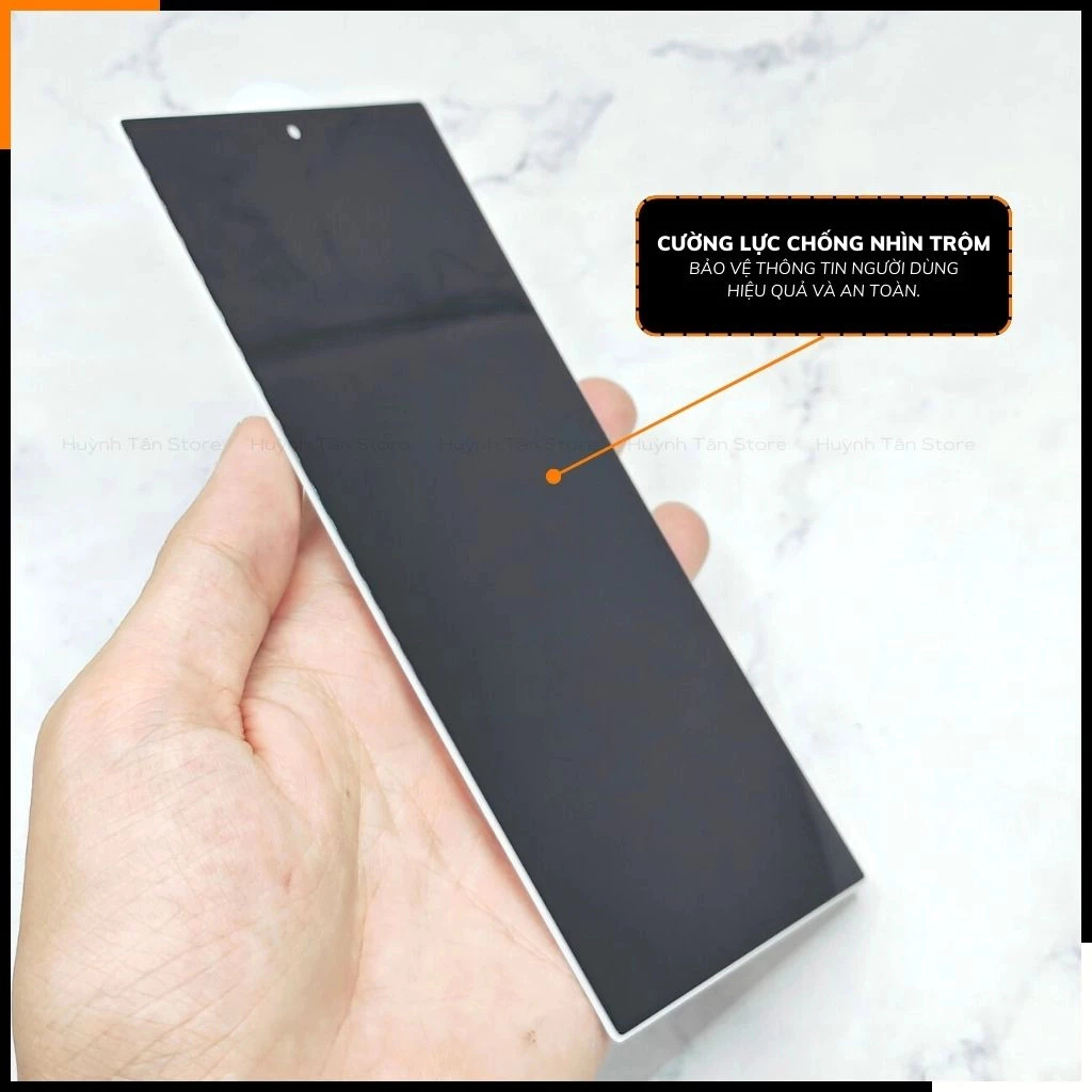 Kính cường lực Kuzoom chống nhìn trộm Samsung S26ultra S26 S26Plus s25 s24 s23 s22 s21Ultra Plus
