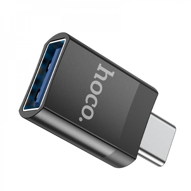 Đầu chuyển đổi Hoco UA17 ( Type-C đực sang USB cái )