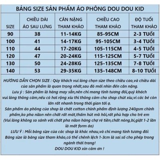 AP08 - Áo Phông Em Bé Cho Bé Trai Bé Gái 11-35kg Chất Cotton Cao Cấp QC Cổ tròn