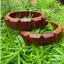 Vòng Tay Gỗ Sưa Đỏ Bản lách 18x18mm